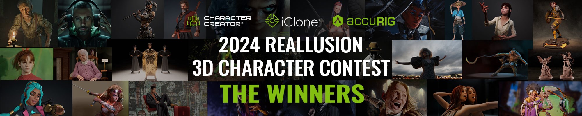 3D Character Contest 2024 Winners!