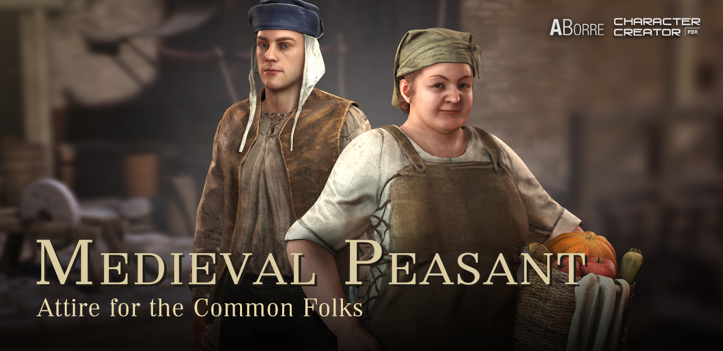 medieval peasants clothing
