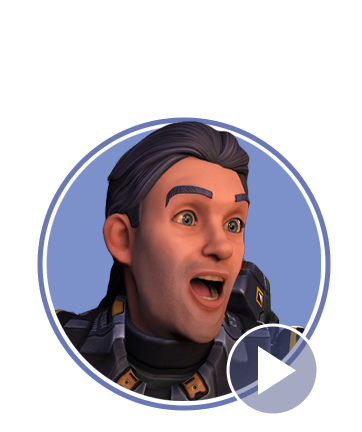 cartoon character-MARKO-facial expression video