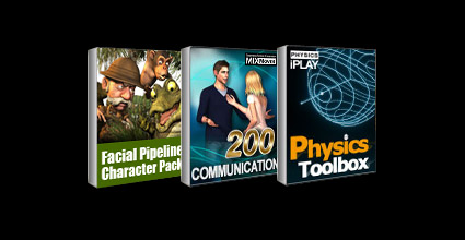 Facial Pipeline + Physics Toolbox + MixMoves-Communication 200