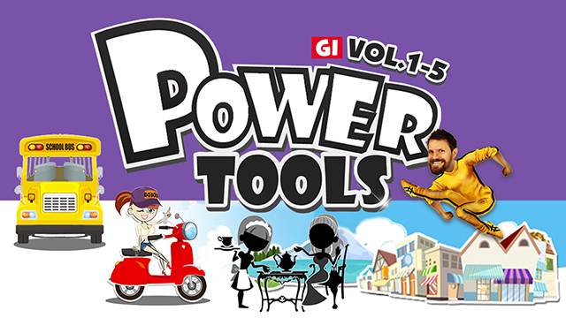 power tools cartoon