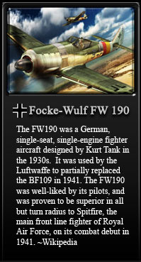 Focke-Wulf FW 190 