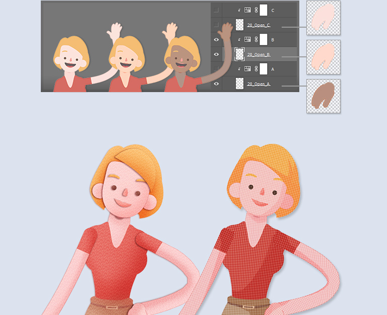 Photo animation - content develop mobile