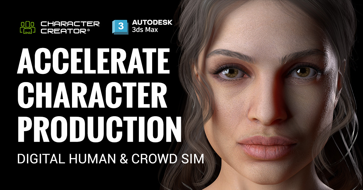 Character Creator Auto Setup for 3ds Max, Arnold & V-Ray | Free Download