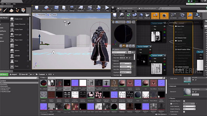 free character models for unreal engine 4