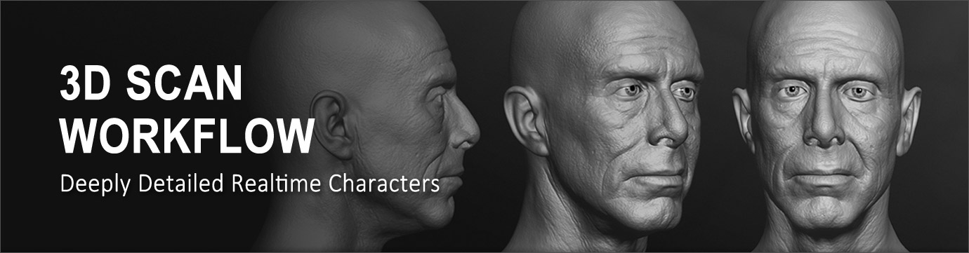 make a person - 3d scan workflow