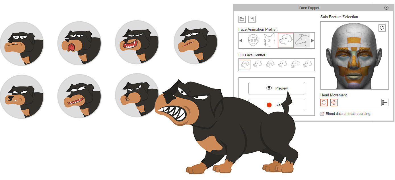 Face Puppet System