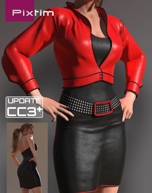 PRCC Female Sci-Fi Outfit PBR - Character Creator/Combo (Single PID) -  Reallusion Content Store