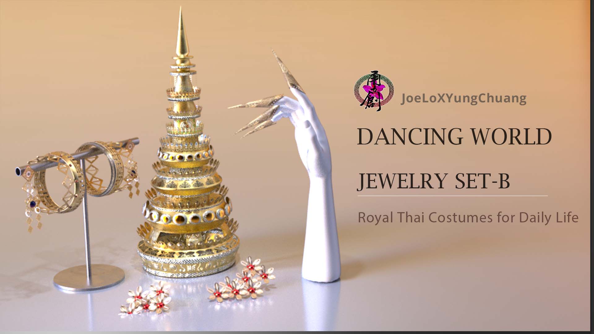 Dancing World - Jewellery Set-B