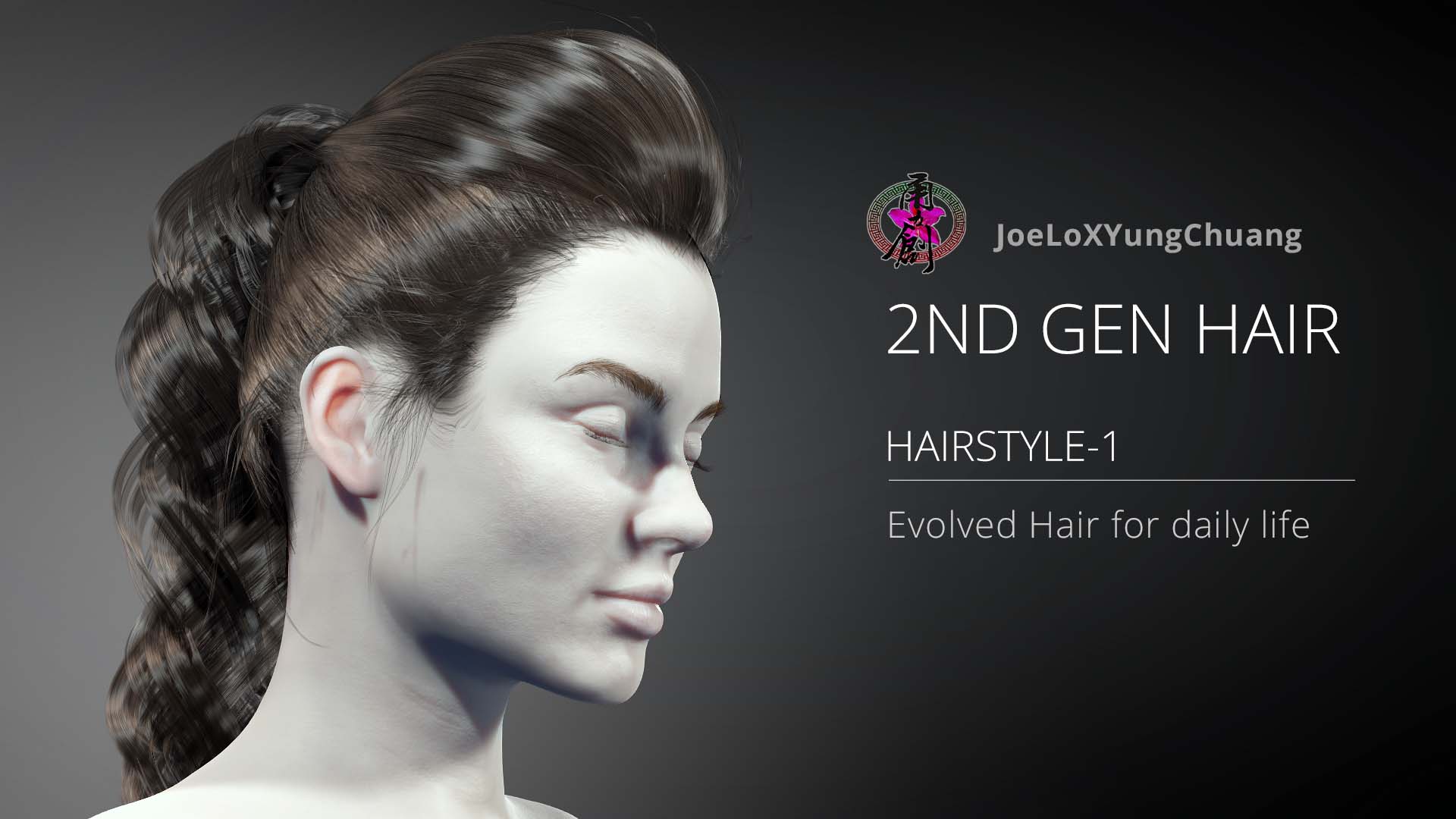 2nd Generation Hair1 - Character CreatorHair - Reallusion Content Store