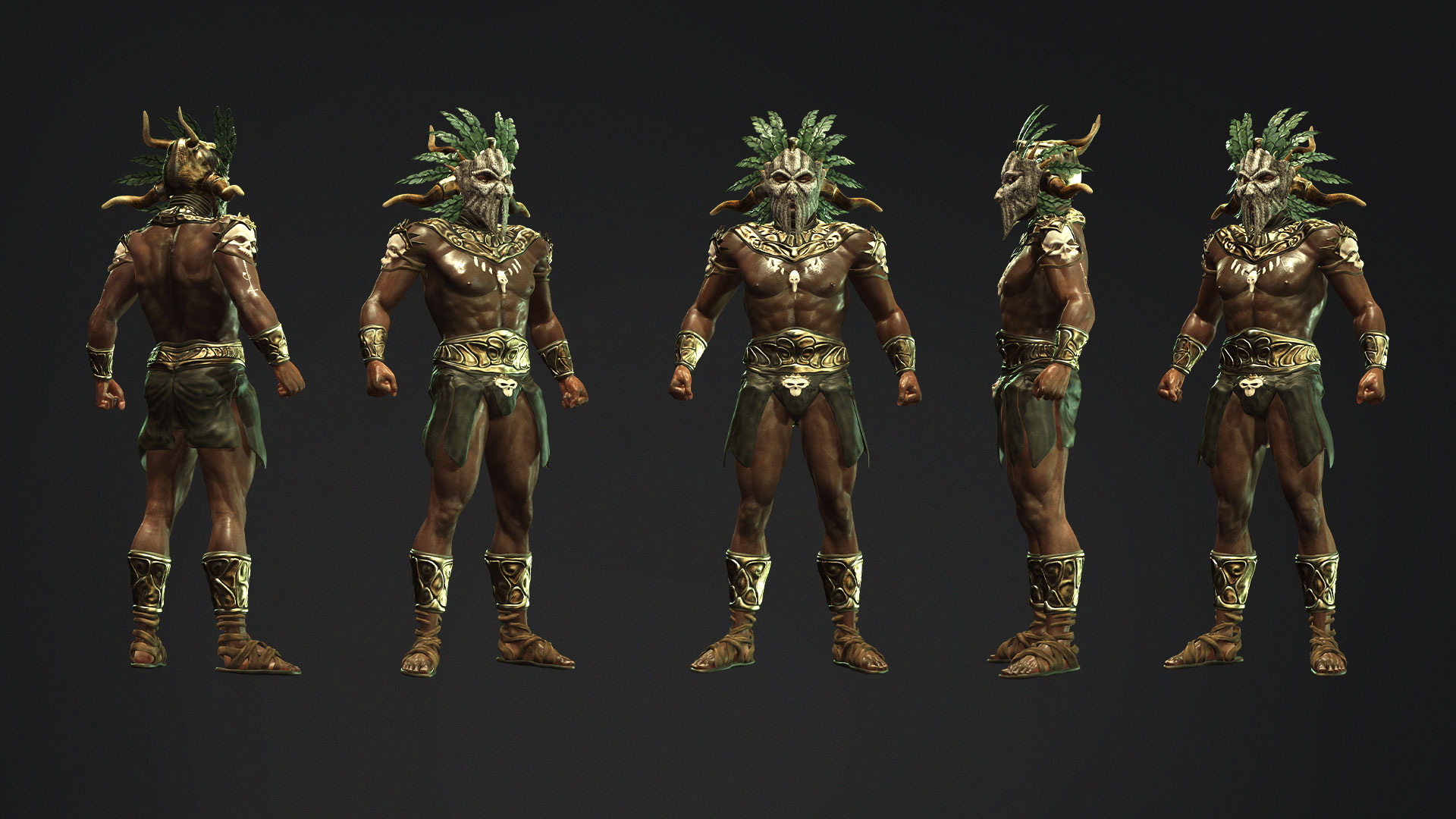 Druid Male Character Creator Outfit Reallusion Content Store