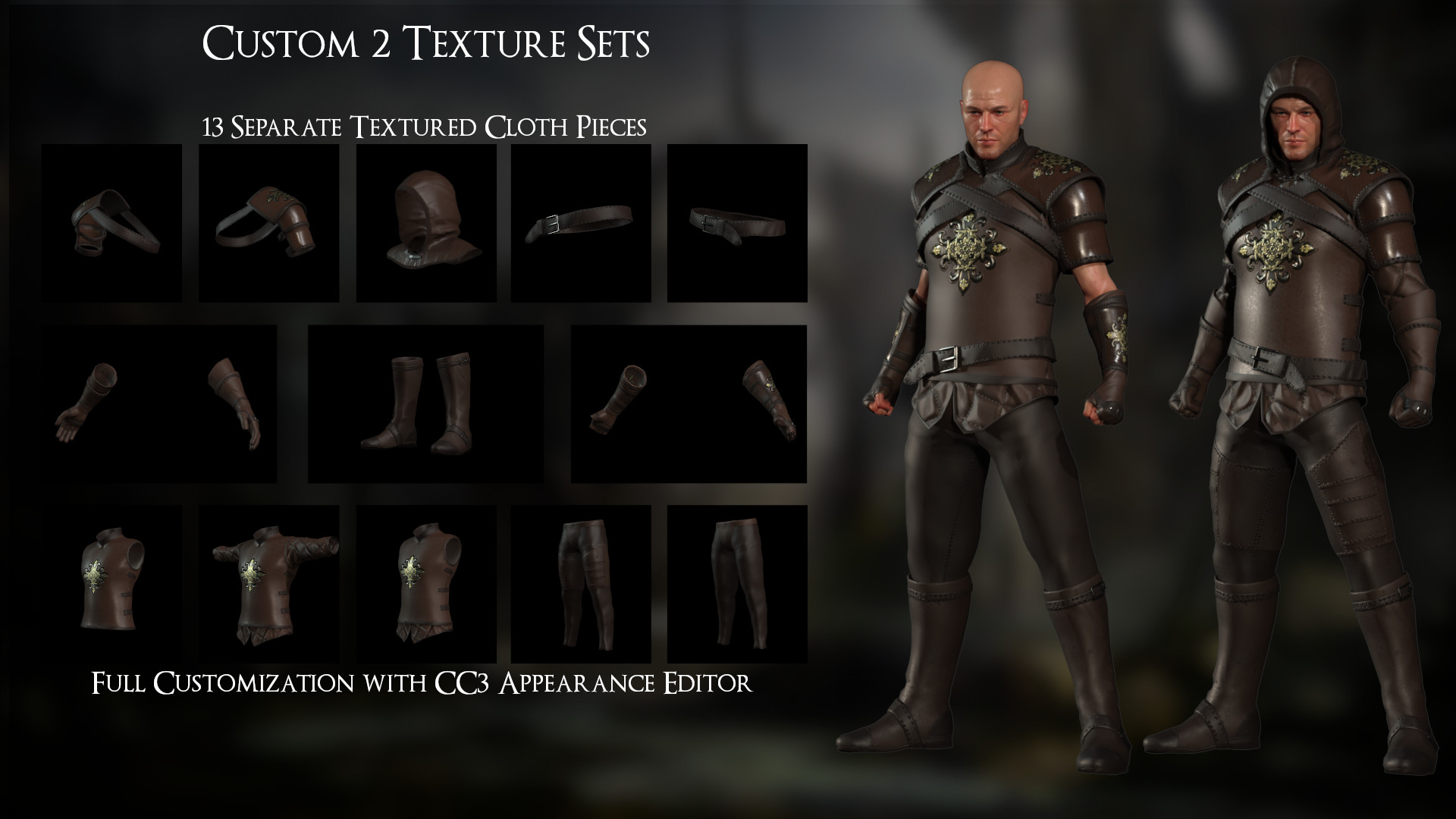 The Adventurer Vol.1 Complete Pack - Character Creator/Outfit ...