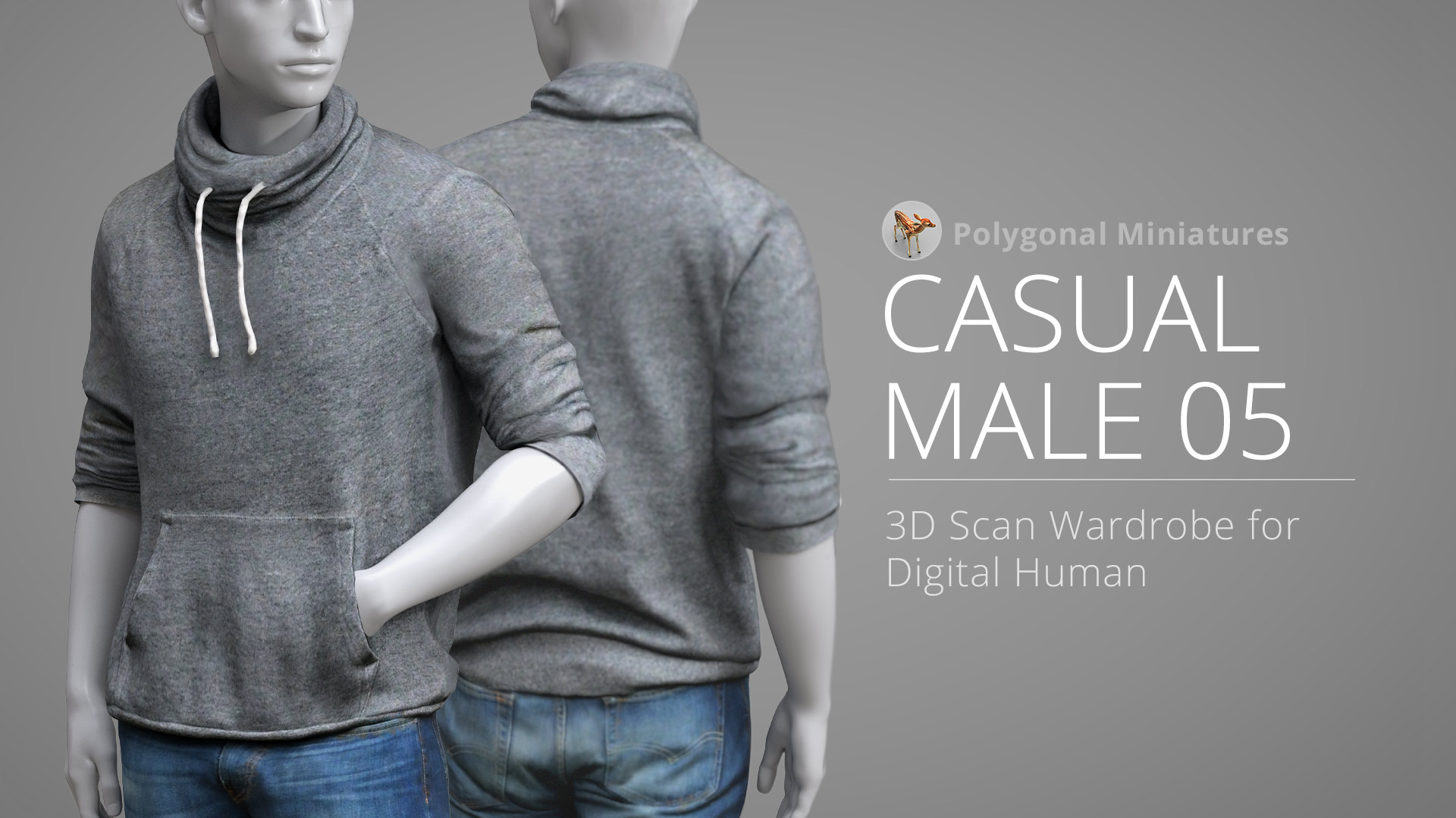 Casual Male 05 - Character Creator/Outfit - Reallusion Content Store