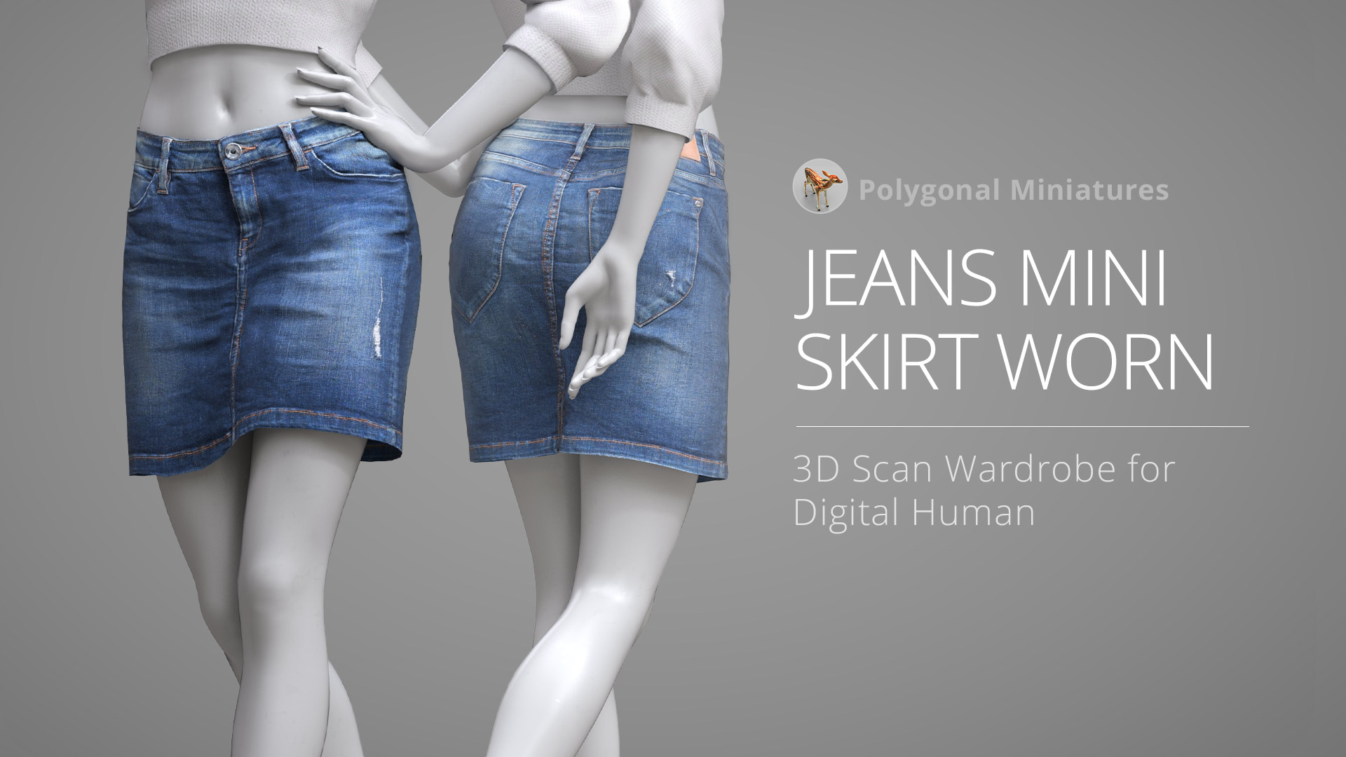 Denim skirt outfit outlet 3d