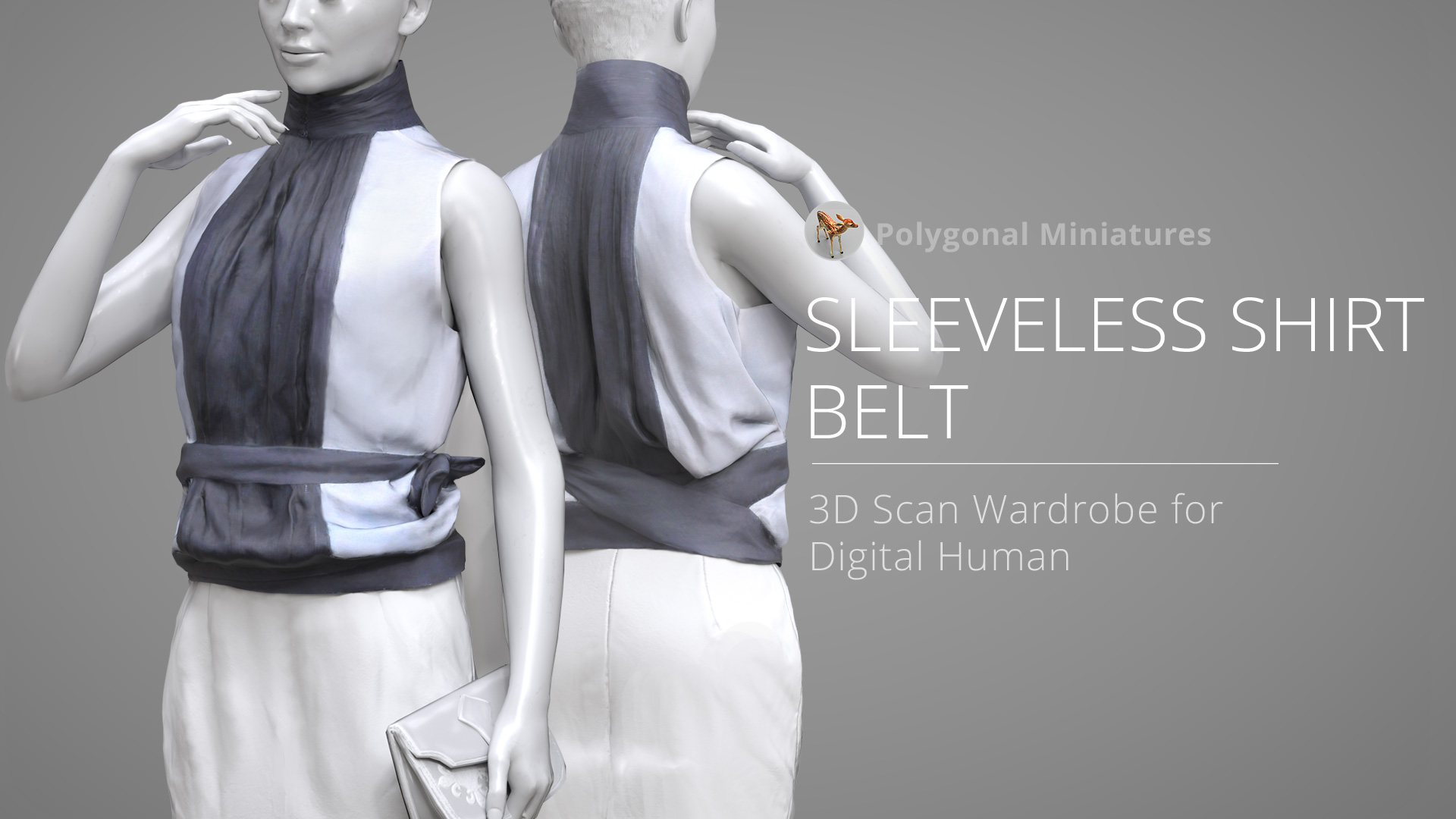 Sleeveless Shirt Belt