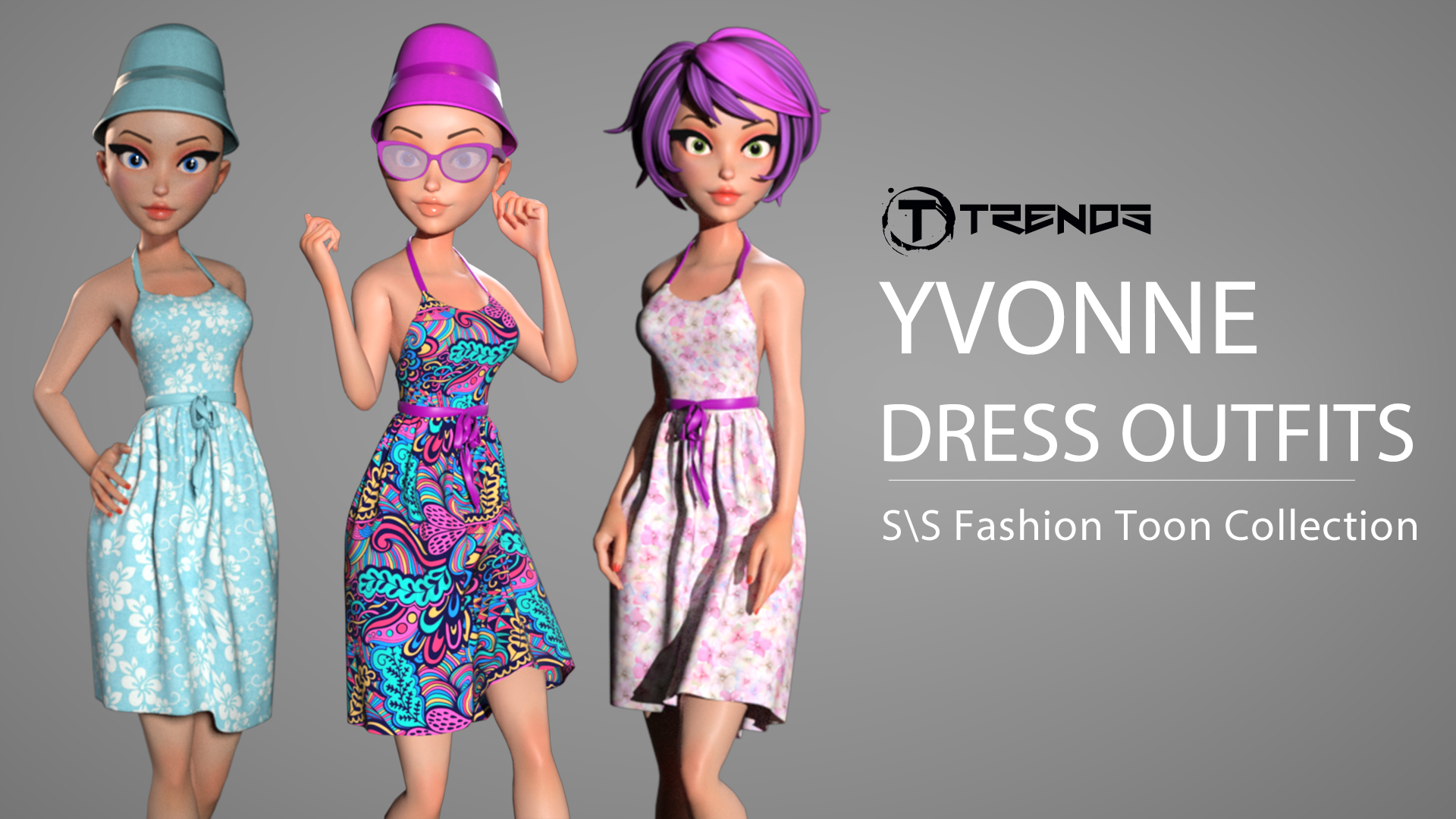 Yvonne's Summer Evening Dress Outfits