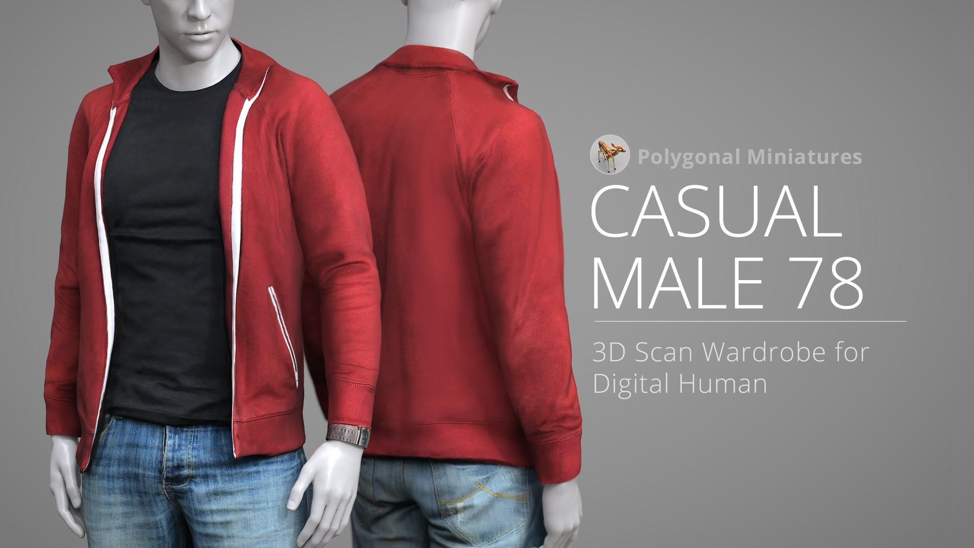 Casual Male 78 - Character Creator/Outfit - Reallusion Content Store