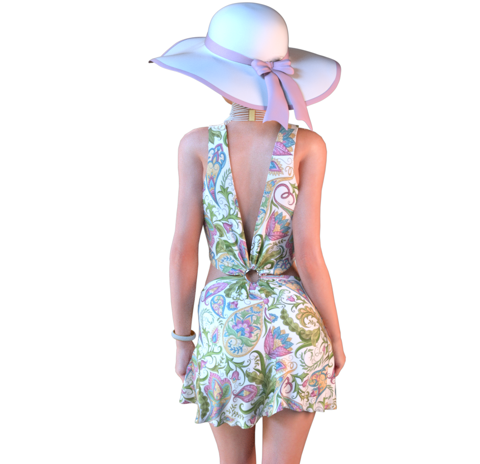 Summers Dreams Dresses Character Creatoroutfit Reallusion Content Store 7361