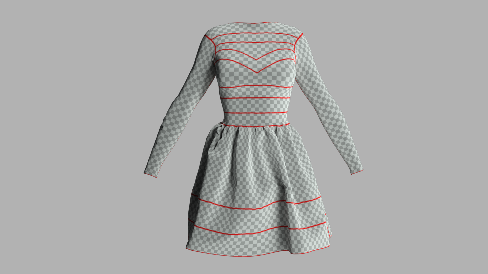 Peek-A-Boo Dress - Character Creator/Outfit - Reallusion Content Store