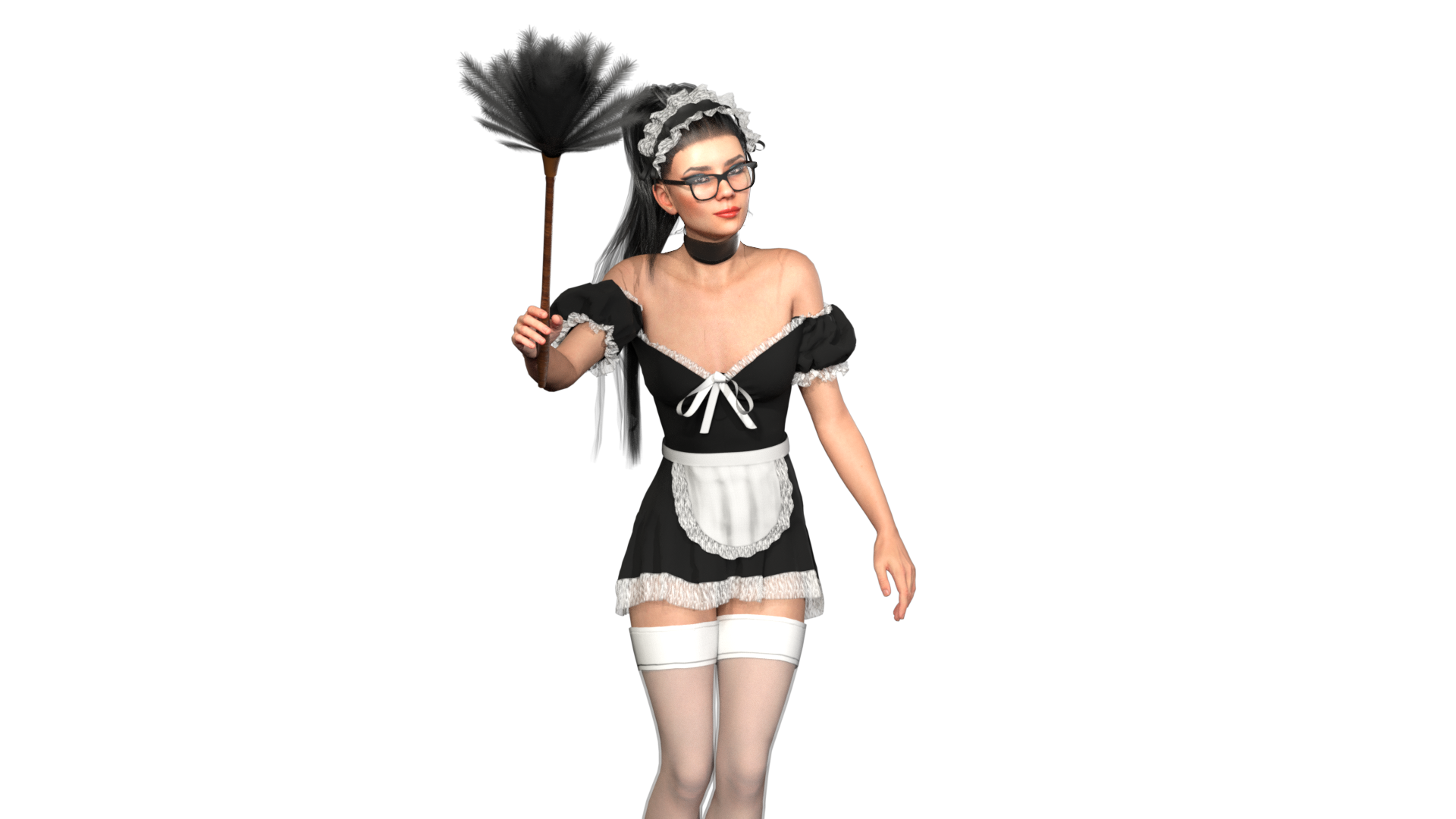 Naughty Maid - Character Creator/Outfit - Reallusion Content Store