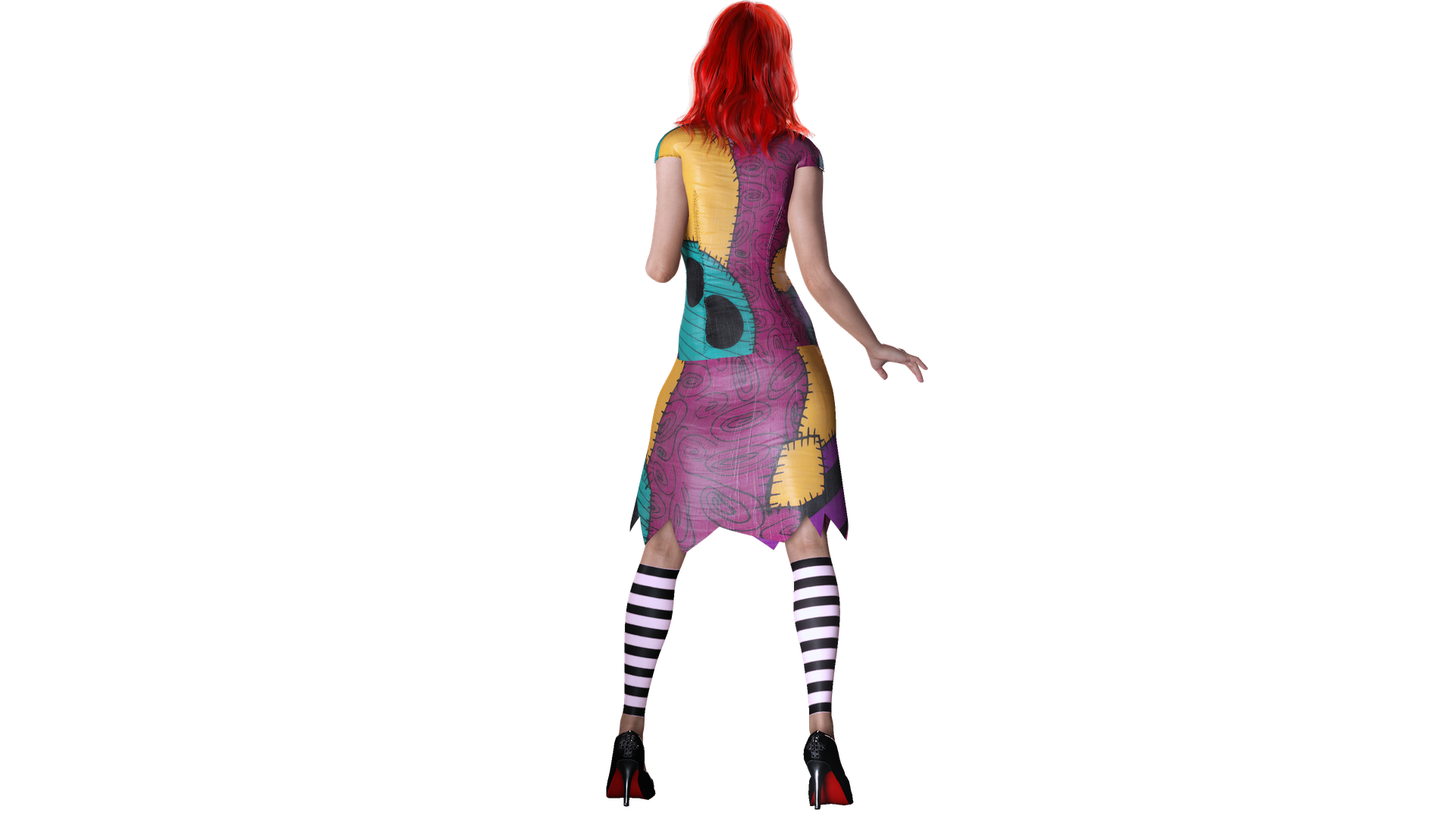 Nightmare Sally Costume - Character Creator/Outfit - Reallusion Content ...