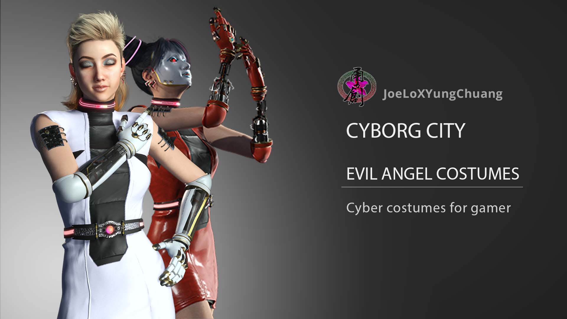 Cyborg City - Evil Angel - Character Creator/Outfit - Reallusion Content  Store