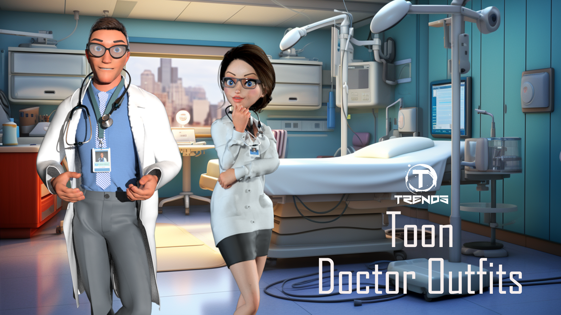 Toon Doctor Outfits