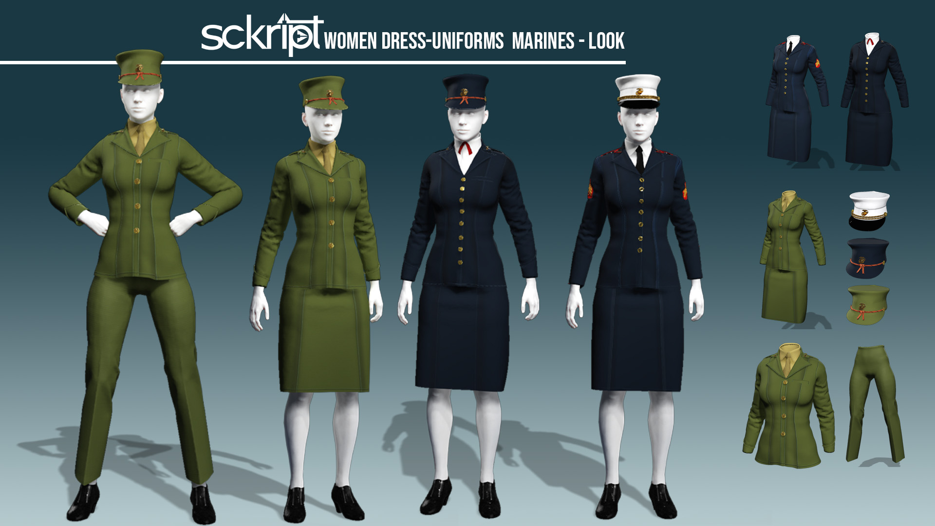 Dress Uniforms Women