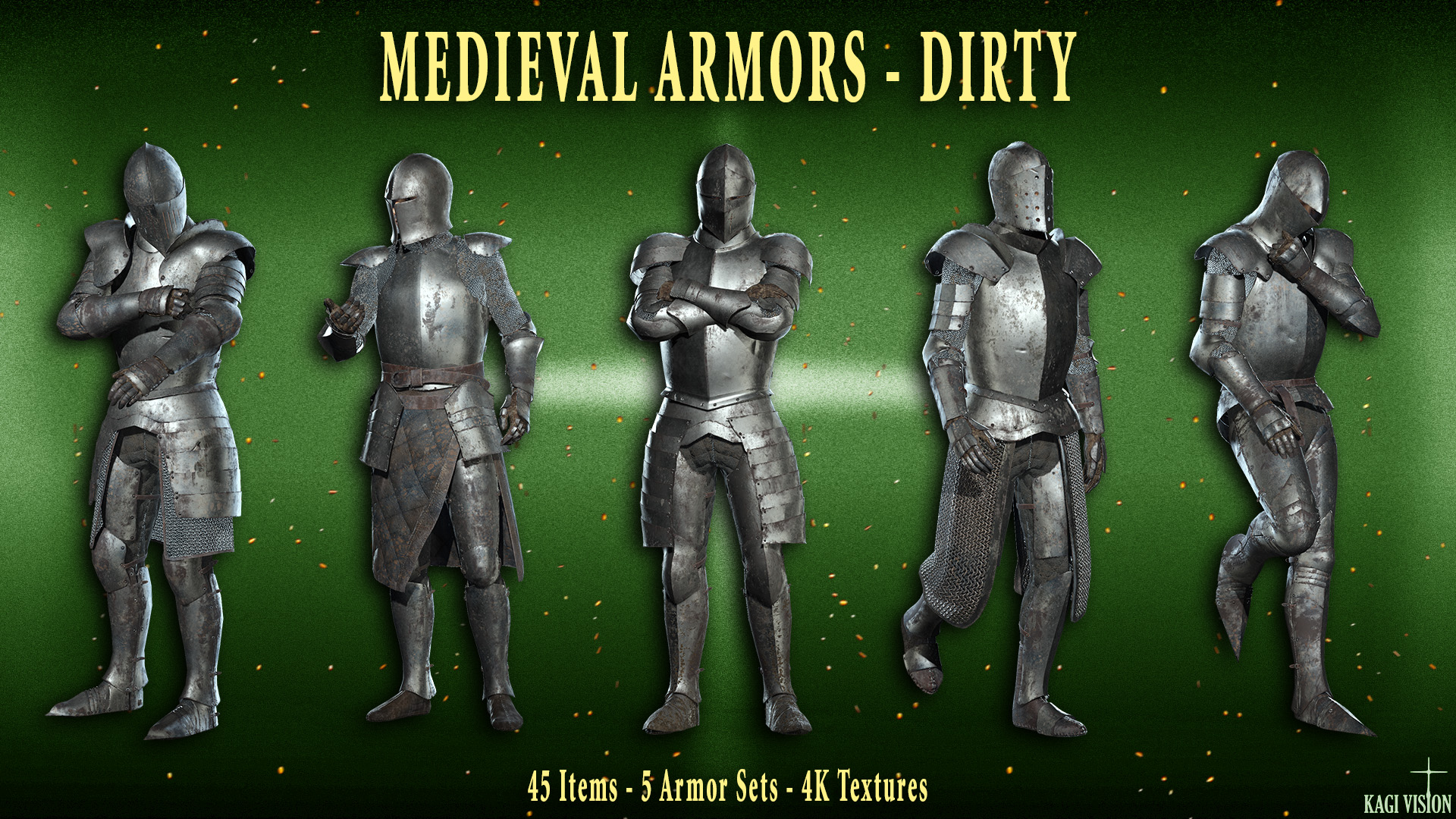 Medieval Armors - Dirty Bundle