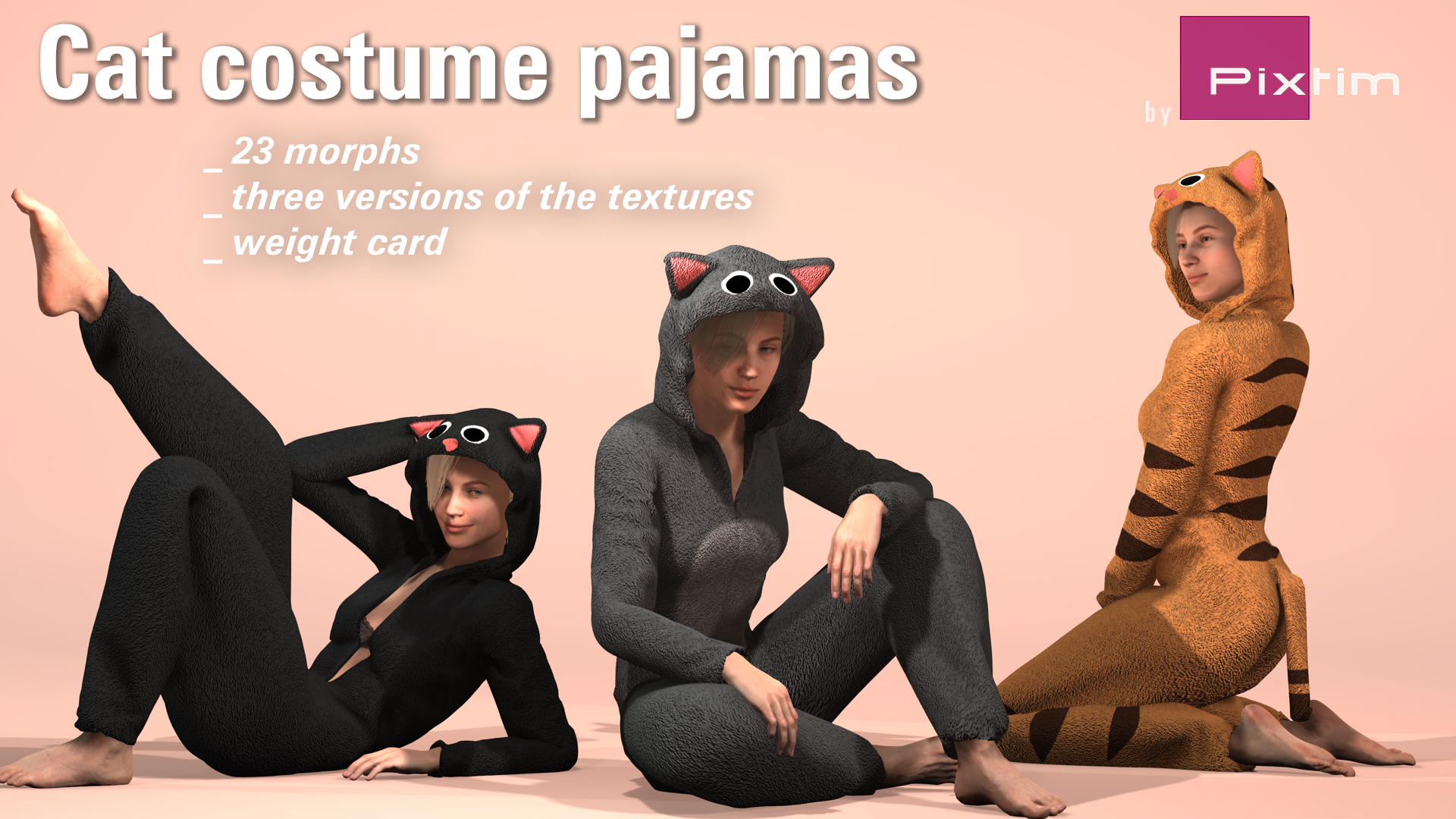 Cat Costume Pajamas