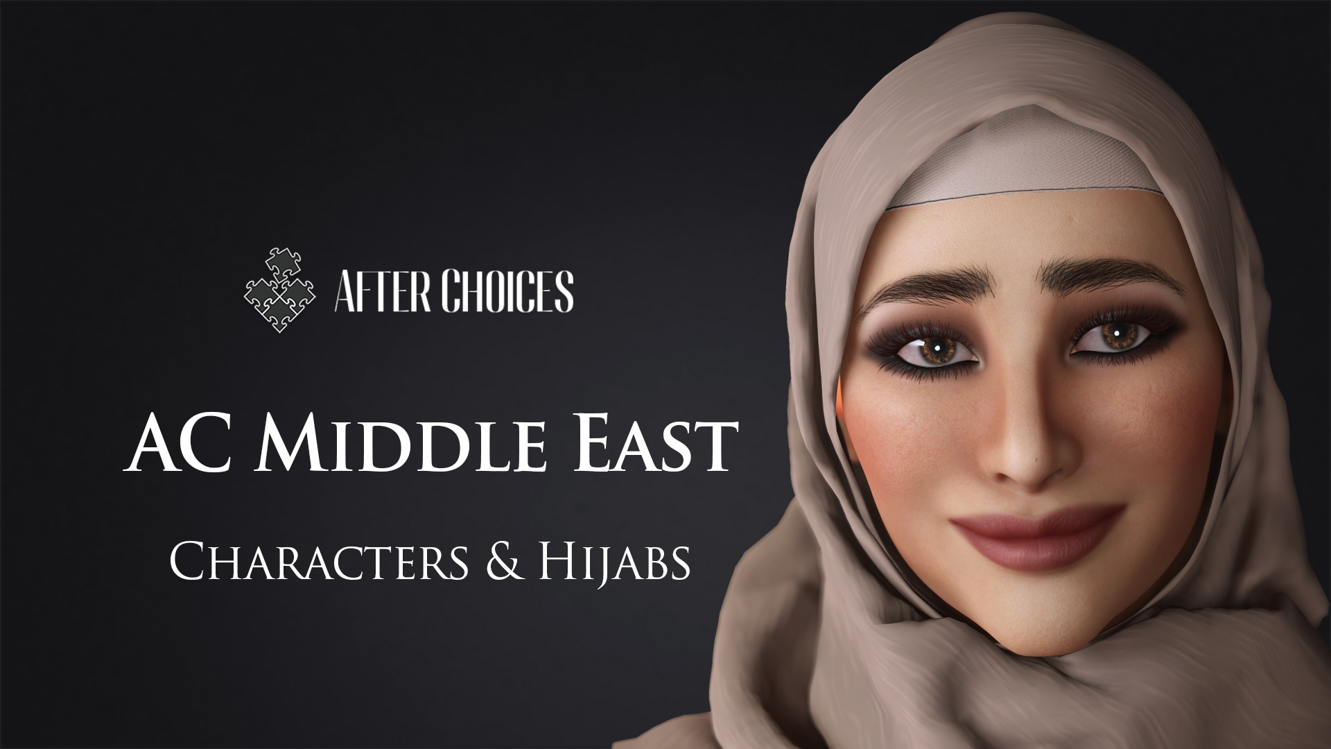 AC Middle East - Characters & Hijabs