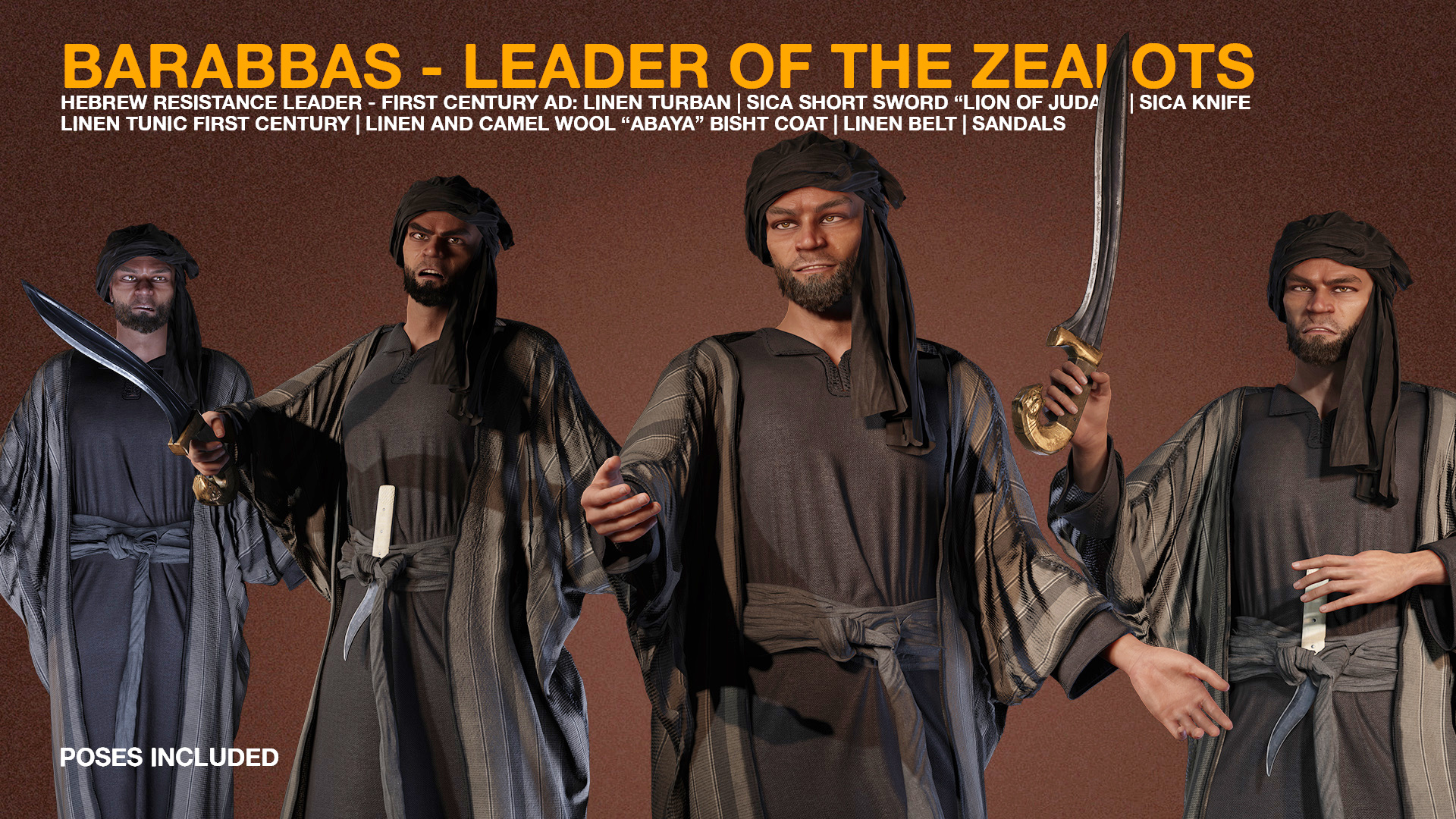 Barabbas - Zealot Leader Outfit