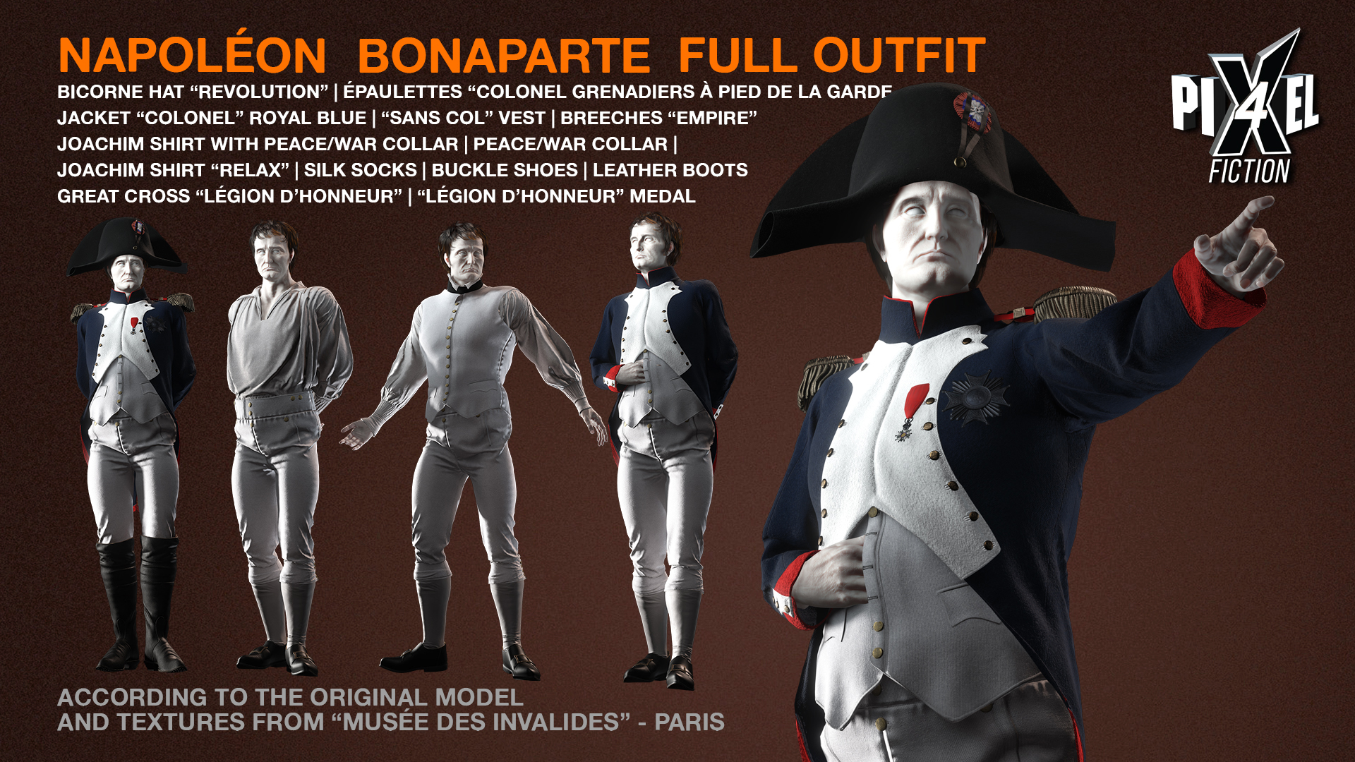 Napoleon Bonaparte Full Outfit