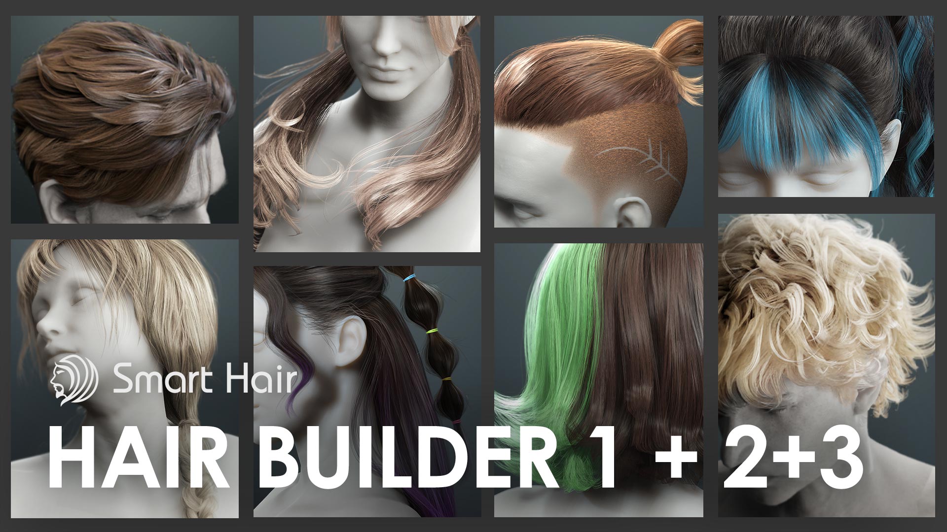 Hair Builder 1 + 2 + 3