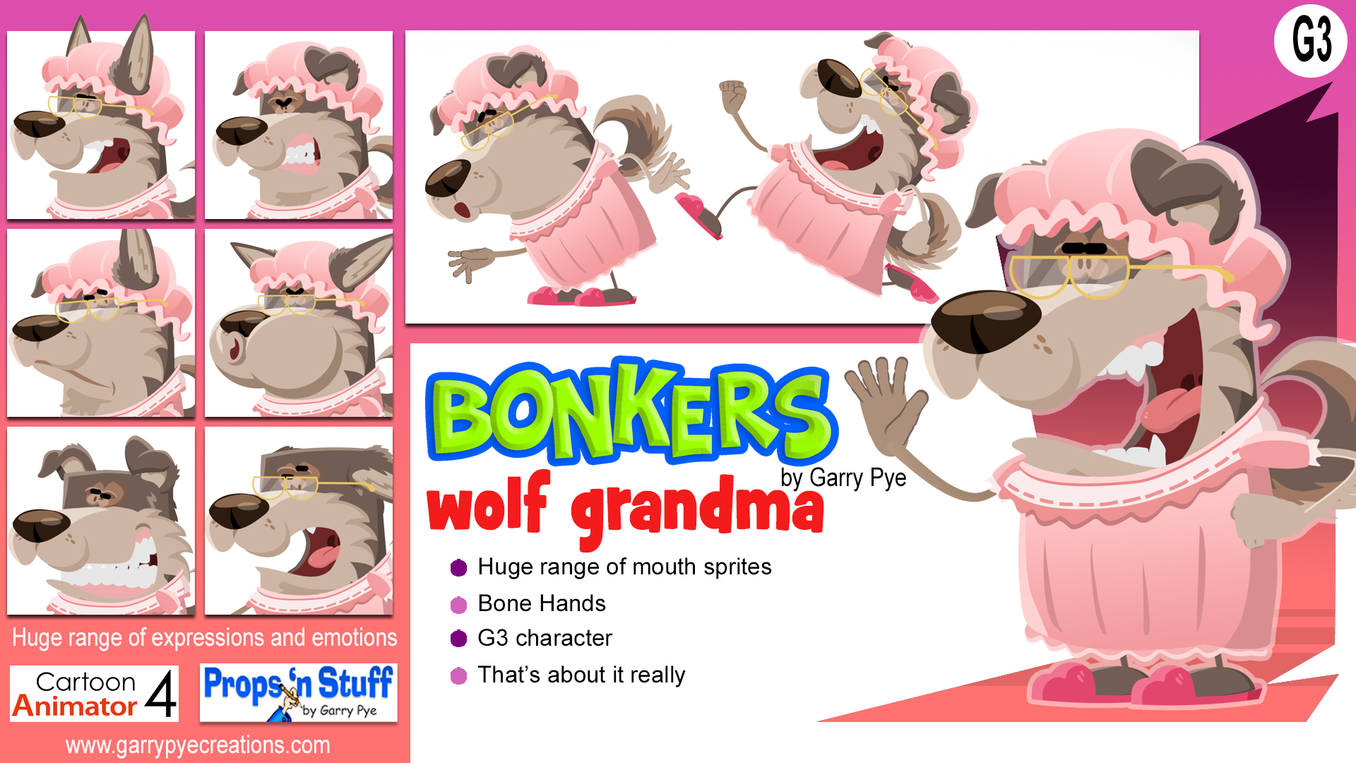 Bonkers Wolf Grandma