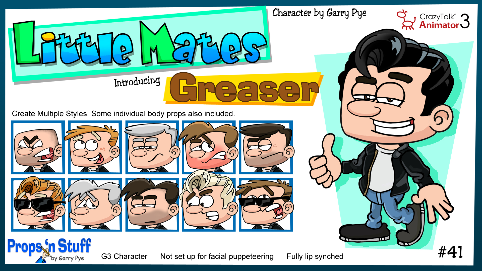 Little Mate #41 Greaser