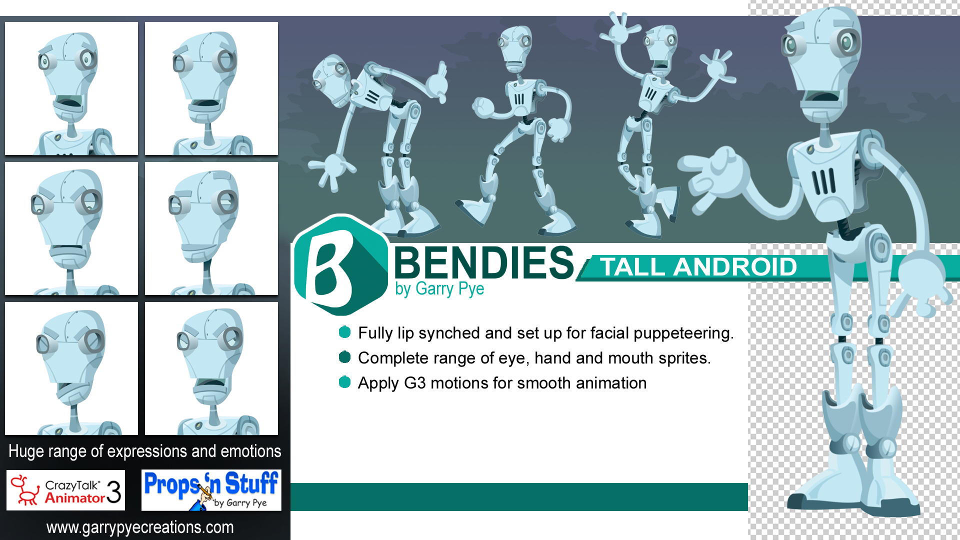 06 Bendies Tall Droid