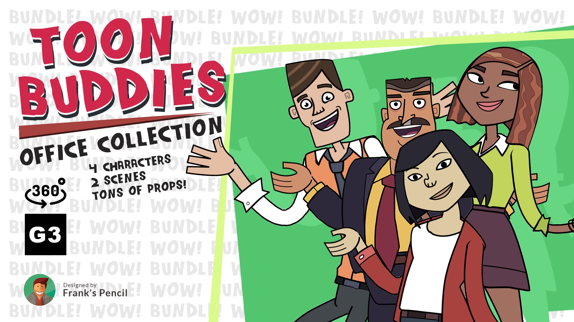 Toon Buddies: Office Collection