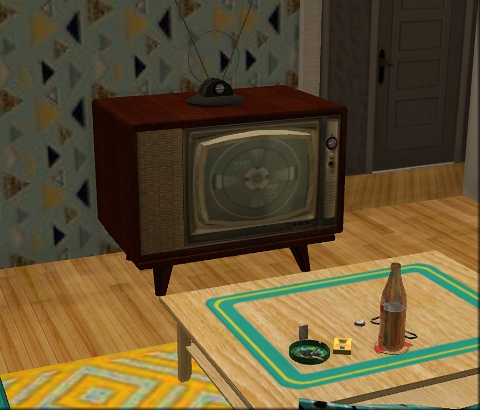 1950's LIVING ROOM Insta-Scene - iClone/Stage - Reallusion Content Store