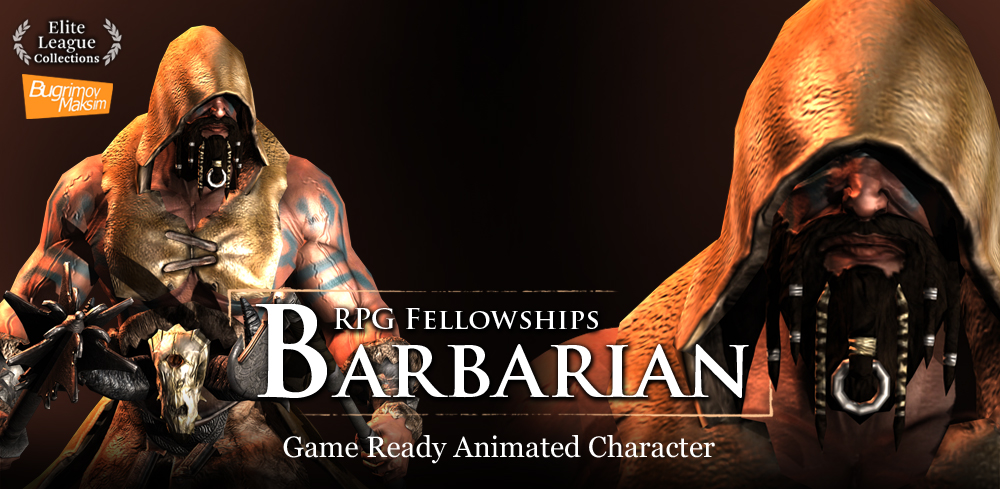 Barbarian Warrior - iClone/Actor - Reallusion Content Store