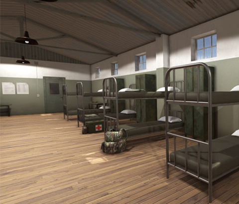 Military Barracks - iClone/Stage - Reallusion Content Store