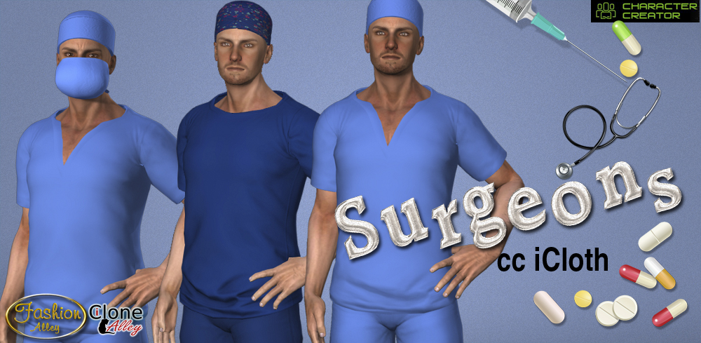 CC Surgeons - iClone/Actor - Reallusion Content Store