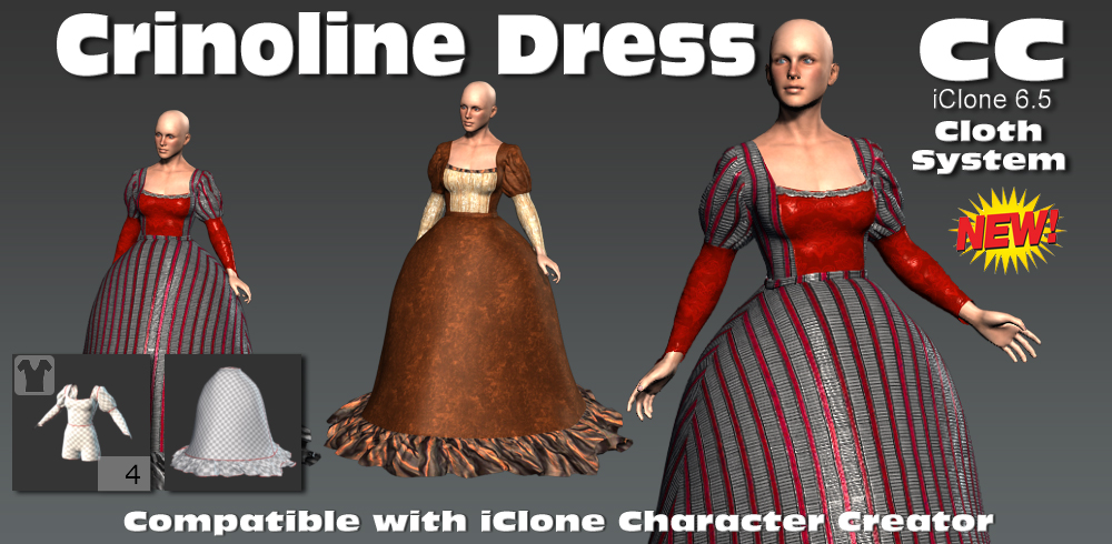 cc Cloth Crinoline Dress