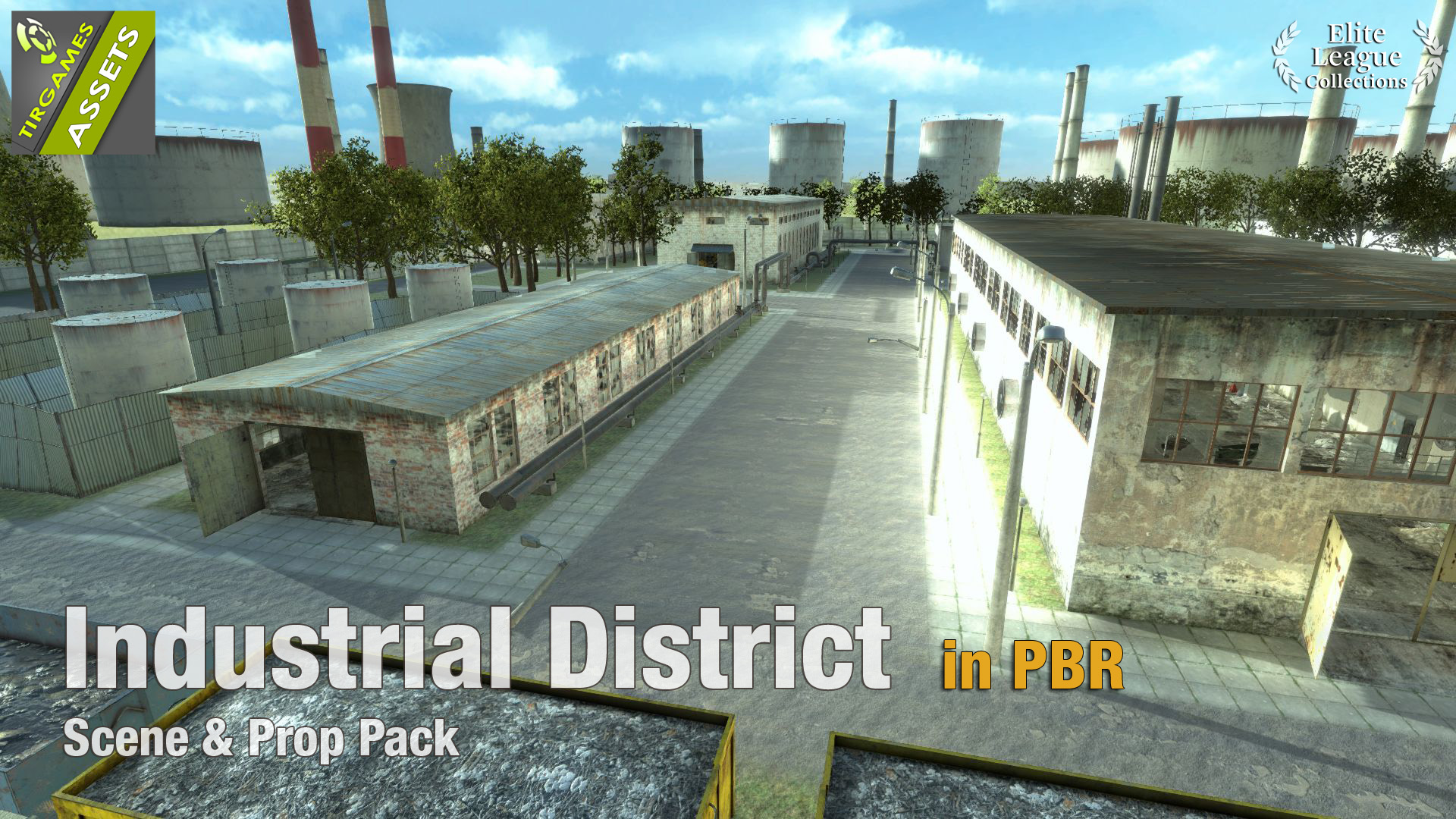 Abandoned Industrial District PBR