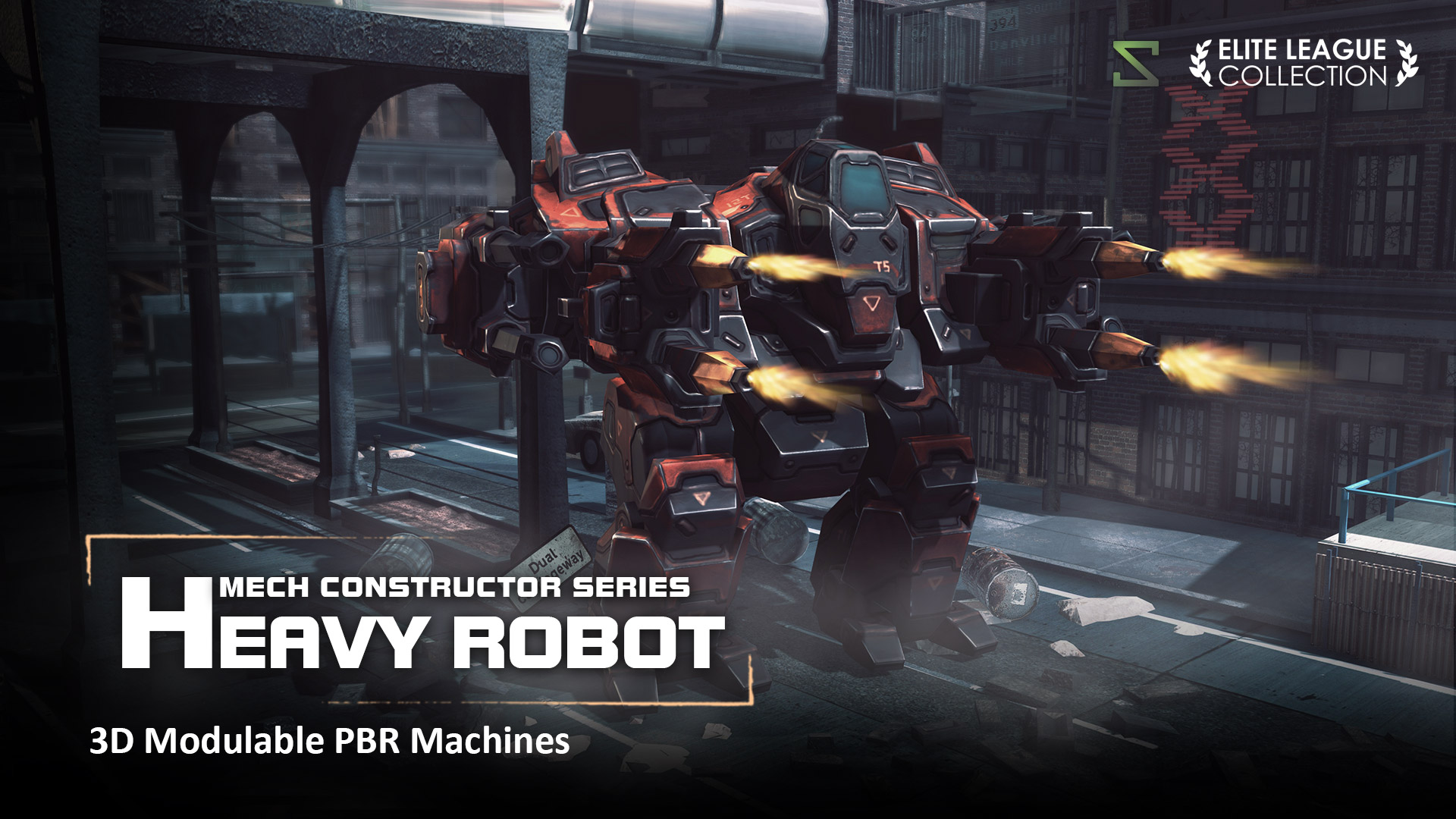 Mech Constructor: Heavy Robot