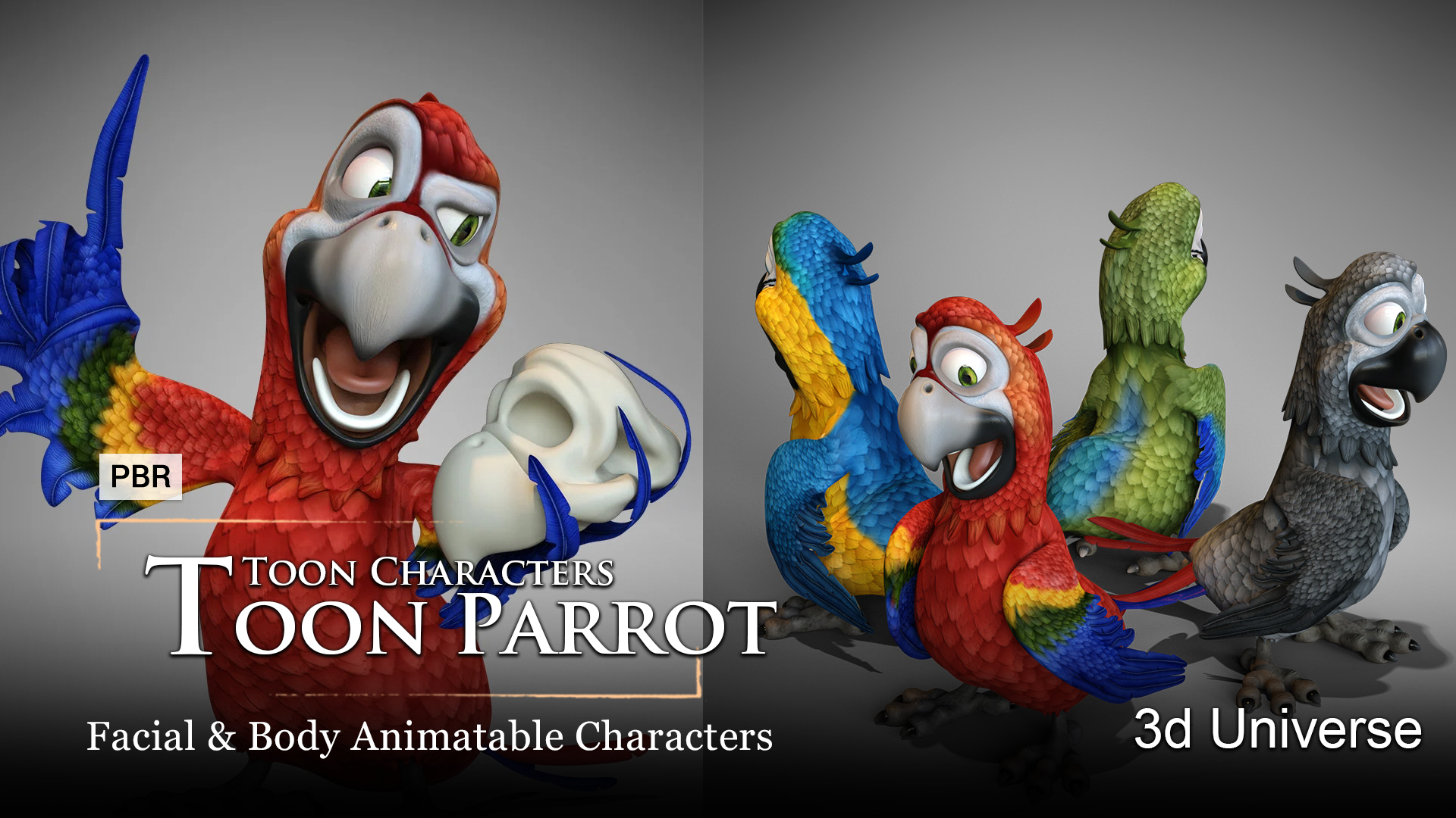 Toon Parrot