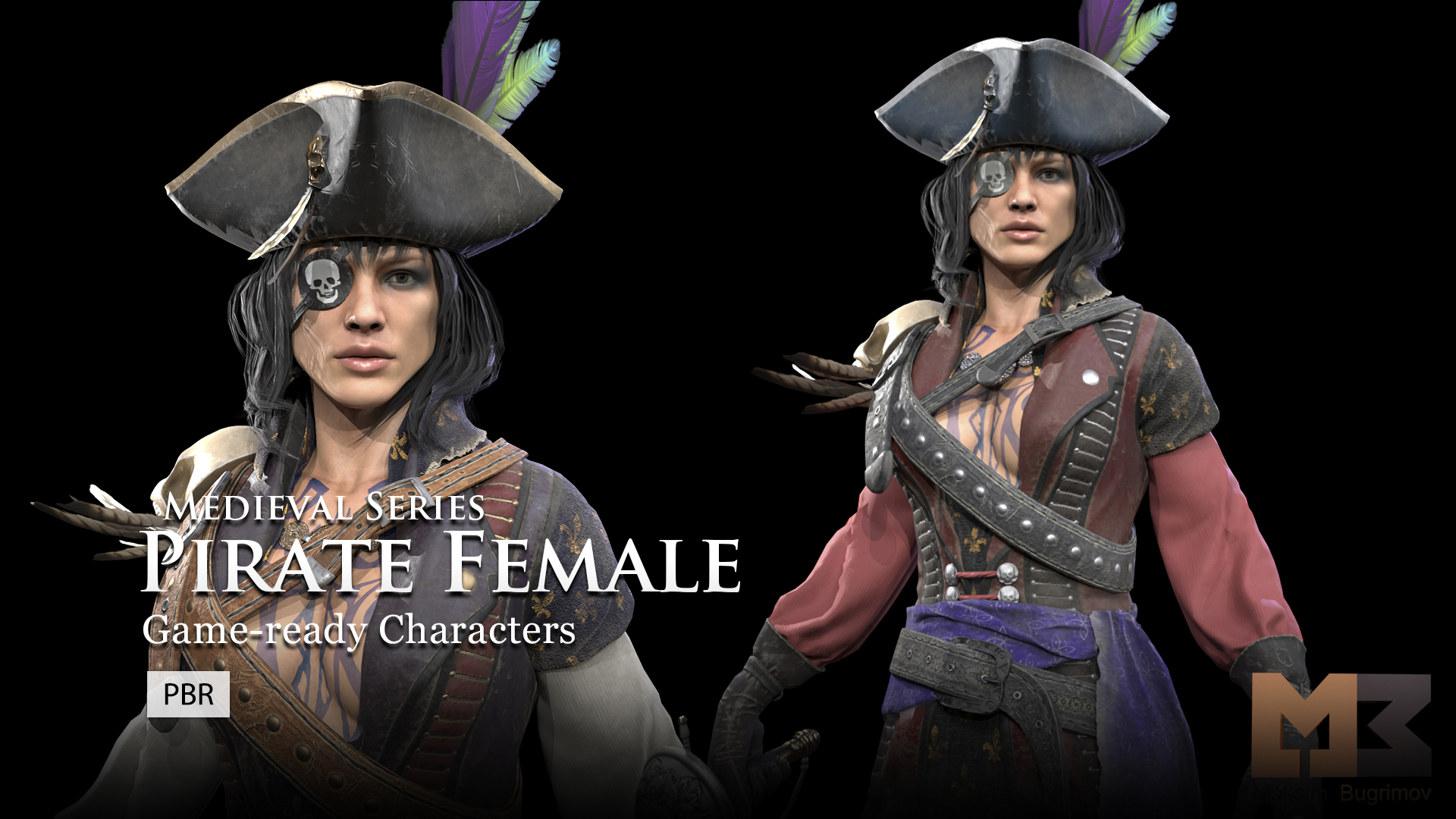 Pirate Female - iClone/Actor - Reallusion Content Store