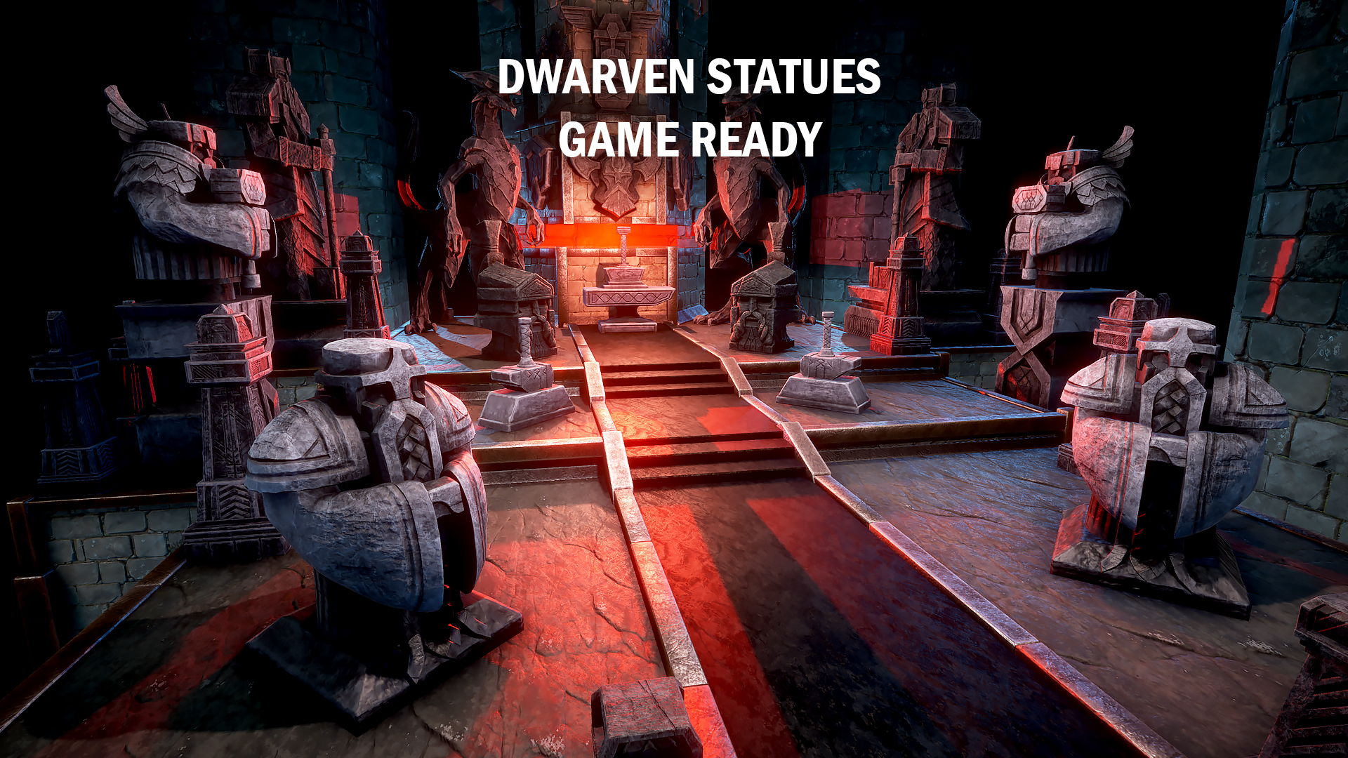 Dwarven Statues