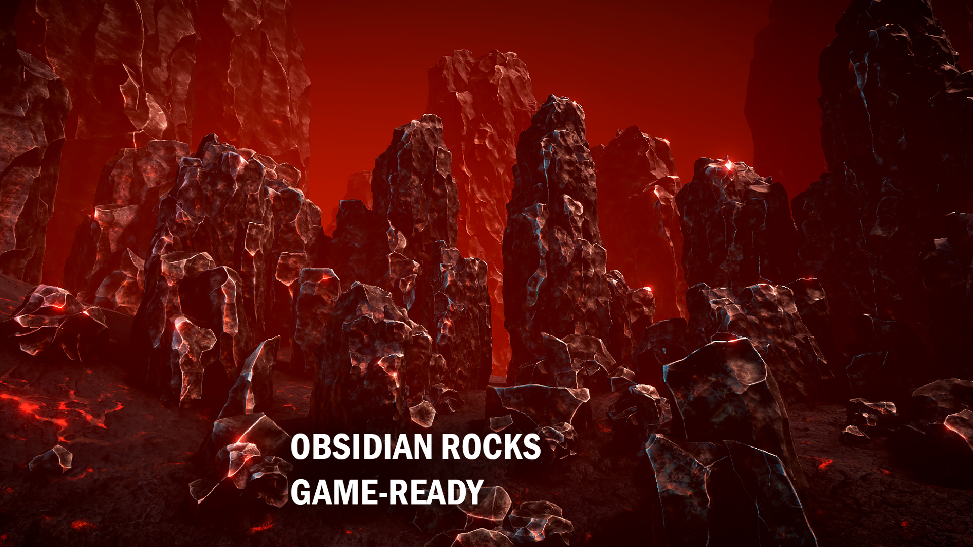 Obsidian Rocks