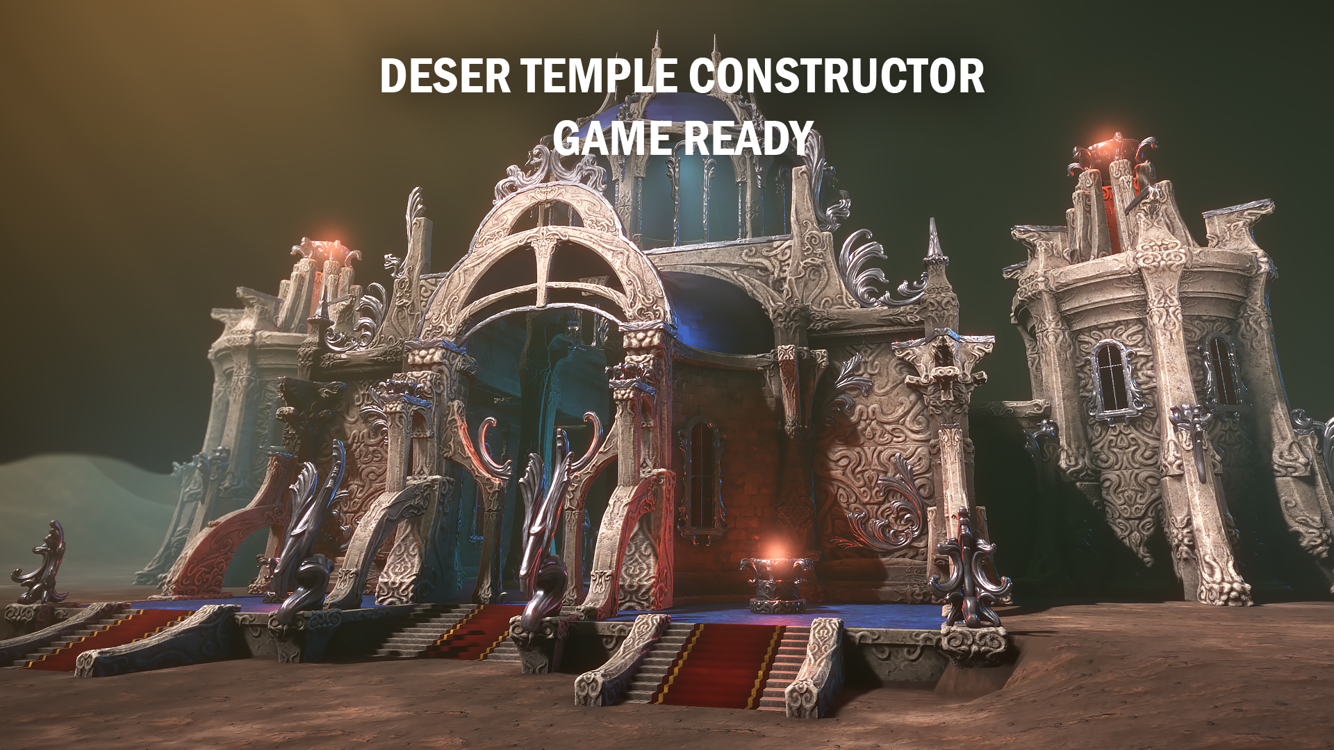 Desert Temple Constructor